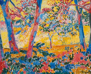 UNDERGROWTH モーリス・ド・ヴラマンクの庭園風景 Oil Paintings
